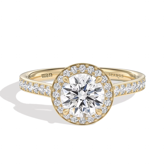 Classic Halo Pavé I