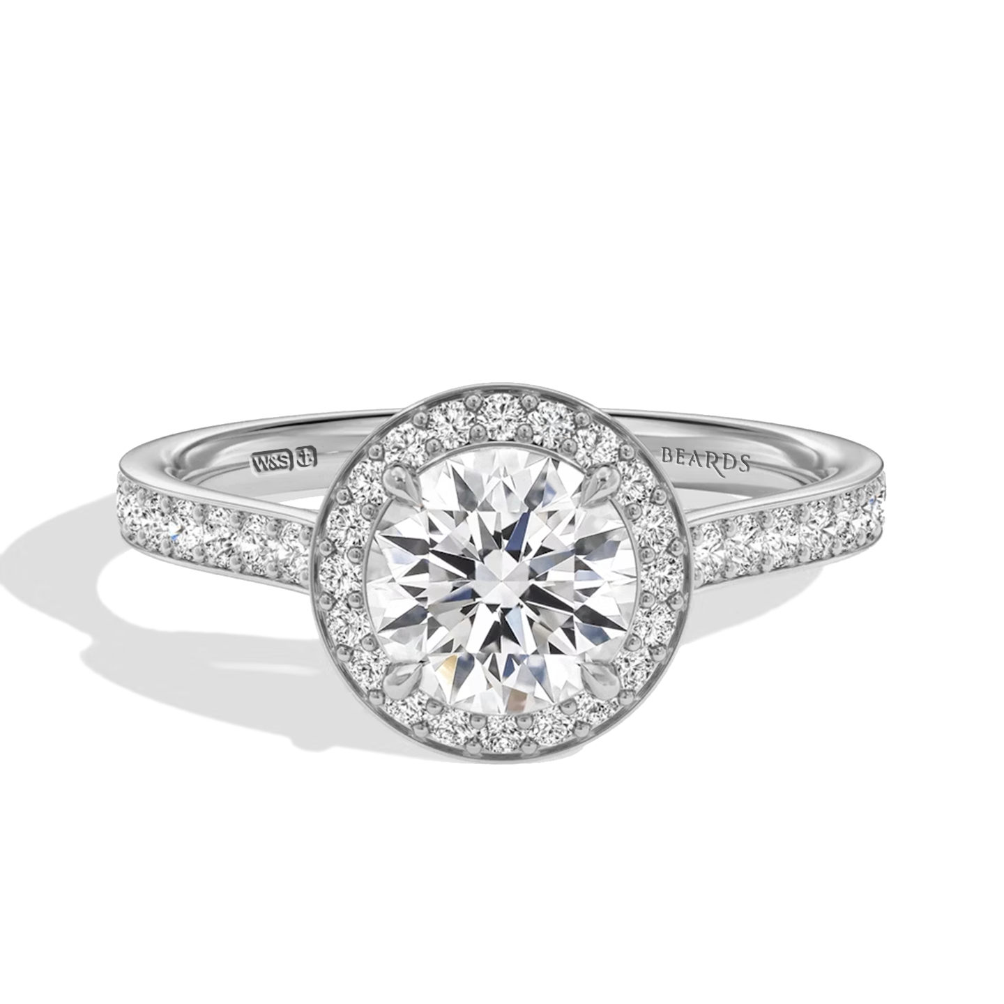 Classic Halo Pavé I