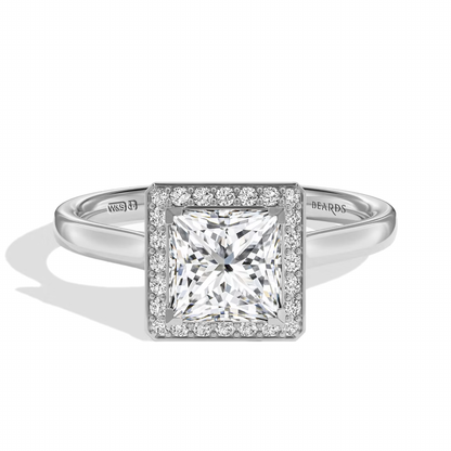 Classic Halo Princess Cut I