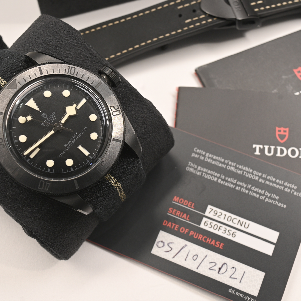 Pre-Owned Tudor Black Bay Ceramic 79210CNU