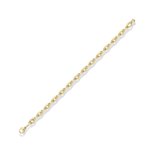 Beards 9ct Yellow Gold Belcher Bracelet CA001-07