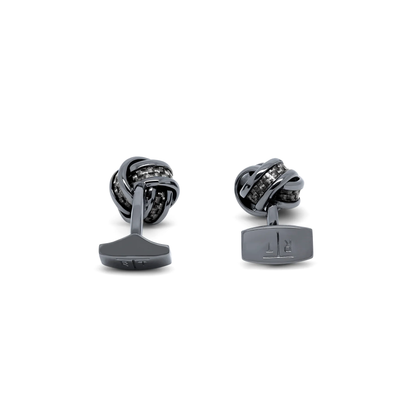 Tateossian Carbon Knot Cufflinks