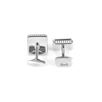 Tateossian Diamond Black Giza Ice Cufflinks