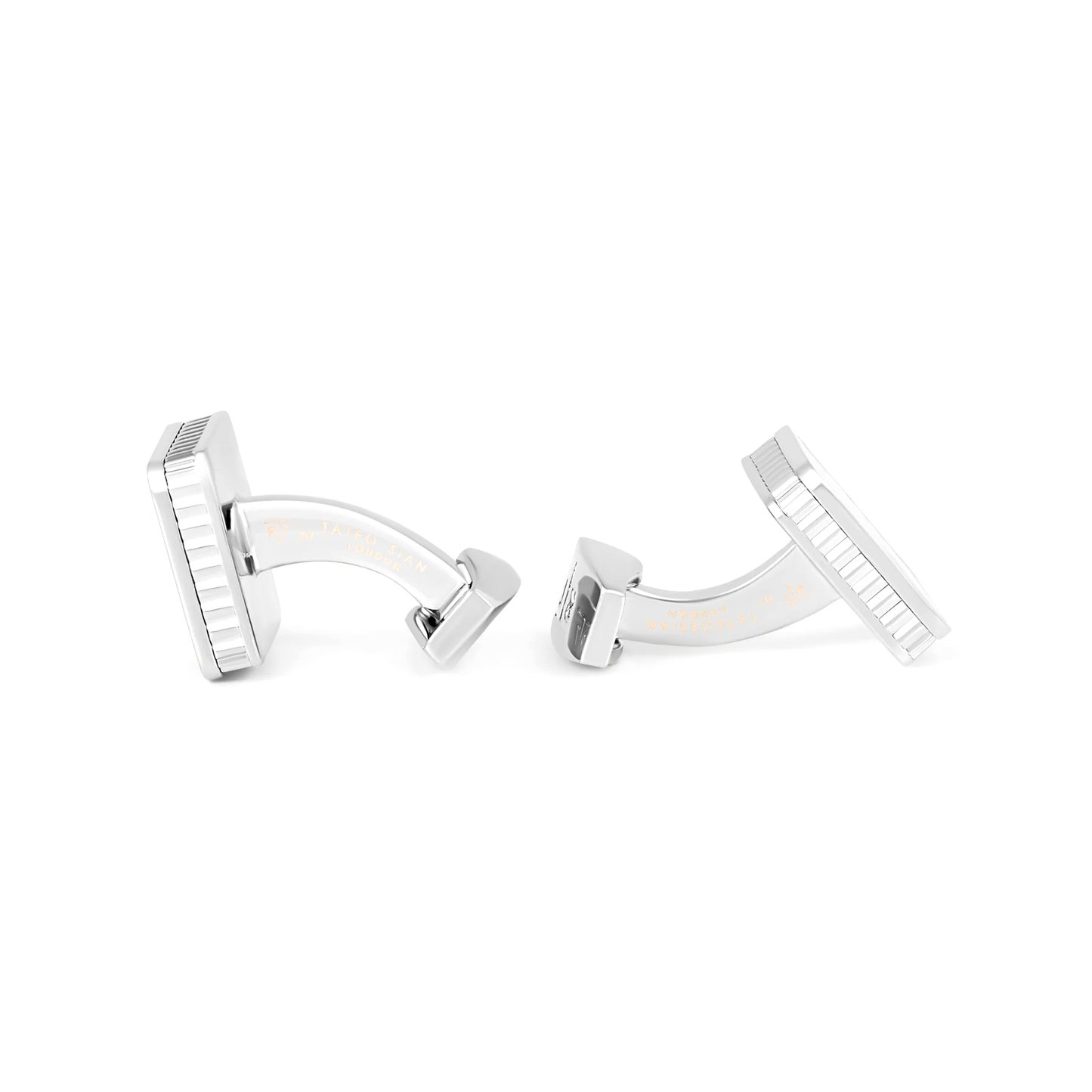 Tateossian Diamond Black Giza Ice Cufflinks