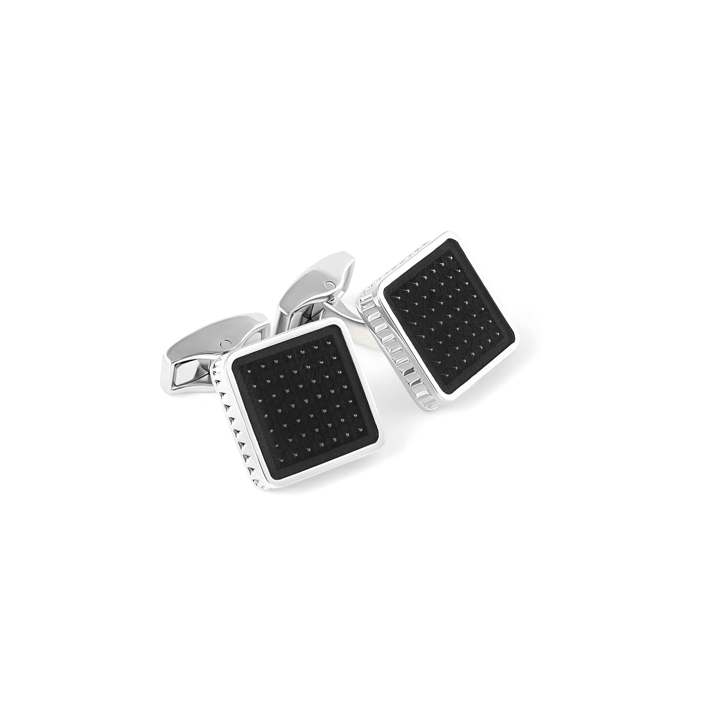 Tateossian Diamond Black Giza Ice Cufflinks