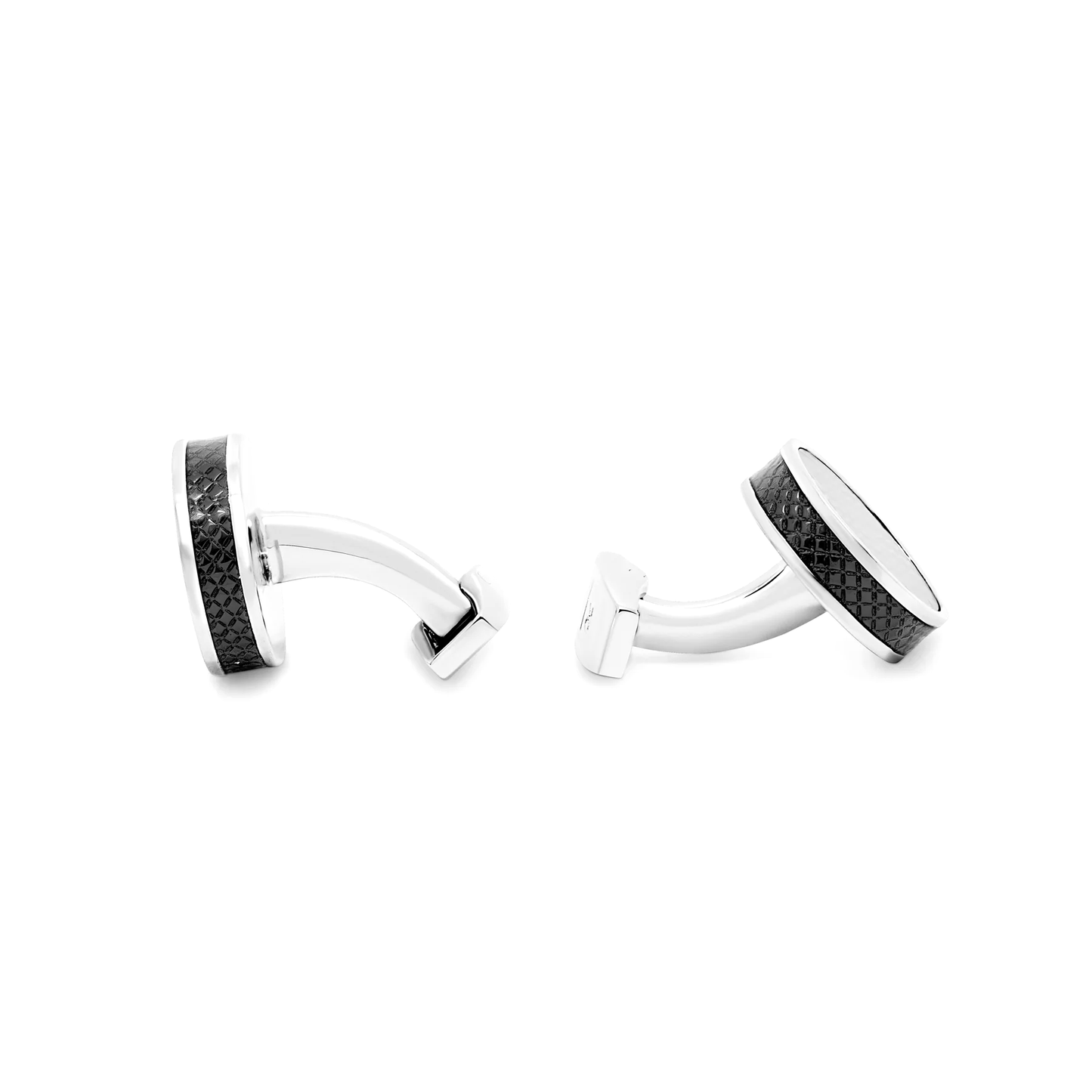 Tateossian Carbon Tablet Cufflinks