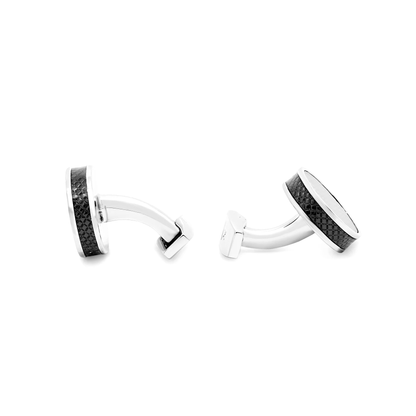 Tateossian Carbon Tablet Cufflinks