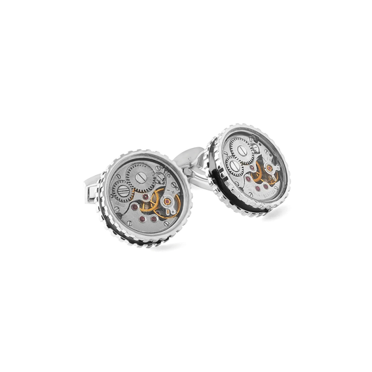 Tateossian Skeleton Gear Cufflinks
