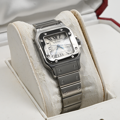 Pre-Owned Cartier Santos 2423 Galbee Automatic Date