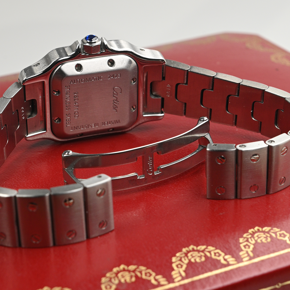 Pre-Owned Cartier Santos 2423 Galbee Automatic Date