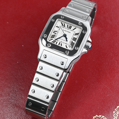 Pre-Owned Cartier Santos 2423 Galbee Automatic Date