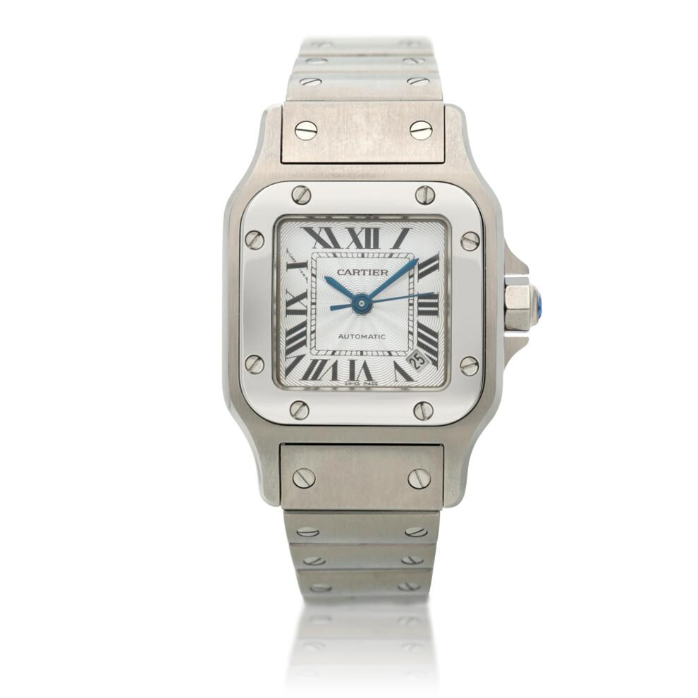 Pre-Owned Cartier Santos 2423 Galbee Automatic Date
