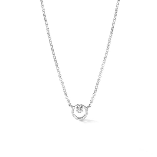 Dower & Hall Sapphire Dewdrop Pendant DNP224-S-18