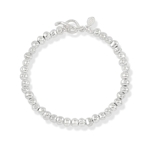 DOWER & HALL Chunky Signature Nugget Bracelet NB243-S