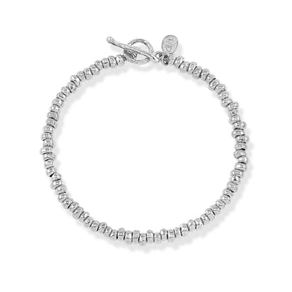 DOWER & HALL Men’s Signature Small Nugget Bracelet NB235M-S