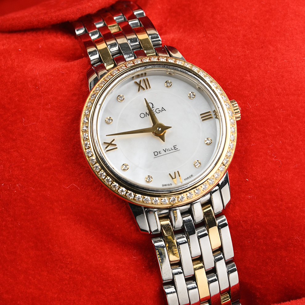 Pre-Owned Omega De Ville Prestige 27.4mm 424.25.27.60.55.001