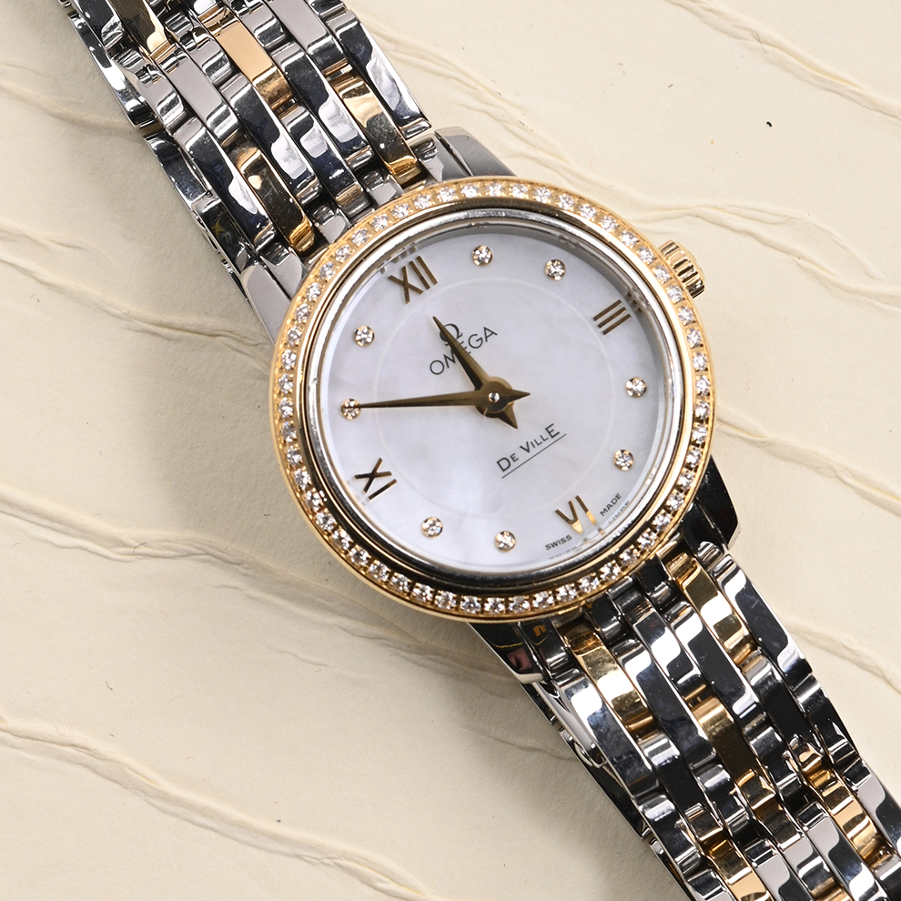 Pre-Owned Omega De Ville Prestige 27.4mm 424.25.27.60.55.001