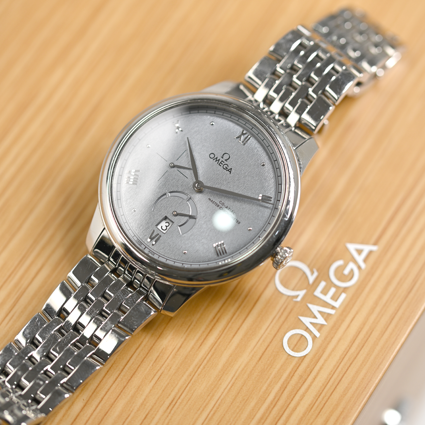 Pre-Owned Omega De Ville Prestige 434.10.41.21.03.001