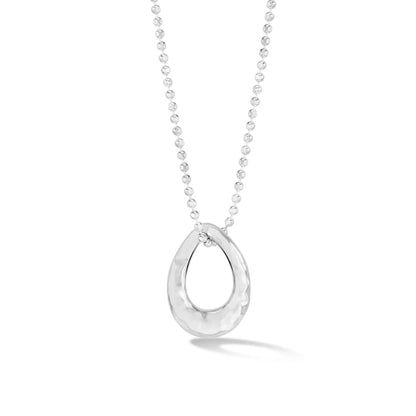 Dower & Hall Entwined Small Oval Pendant EWP25-S-18