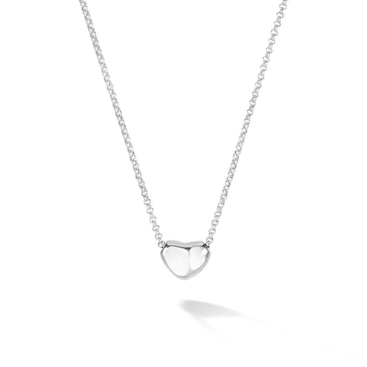 Dower & Hall Heart Nugget Pendant NP237-S-18