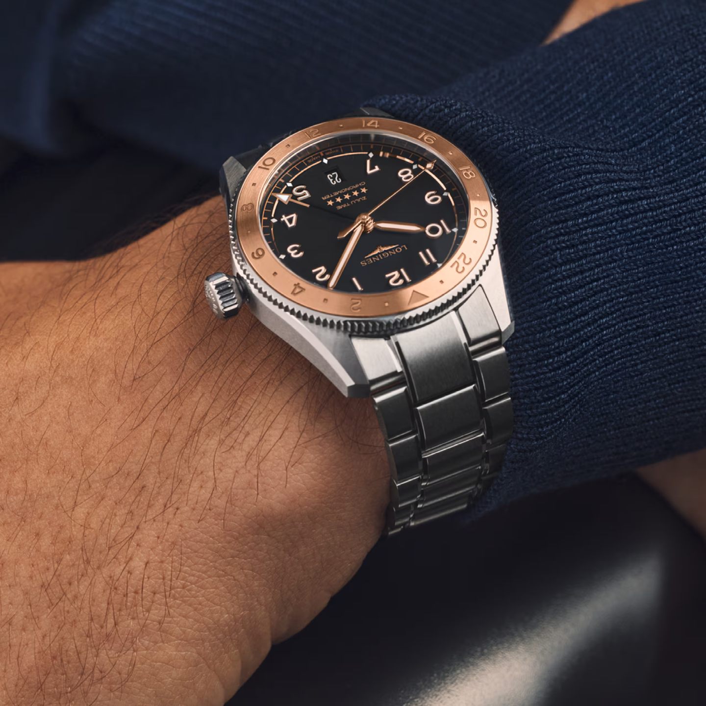 LONGINES SPIRIT ZULU TIME 1925 L3.803.5.53.6