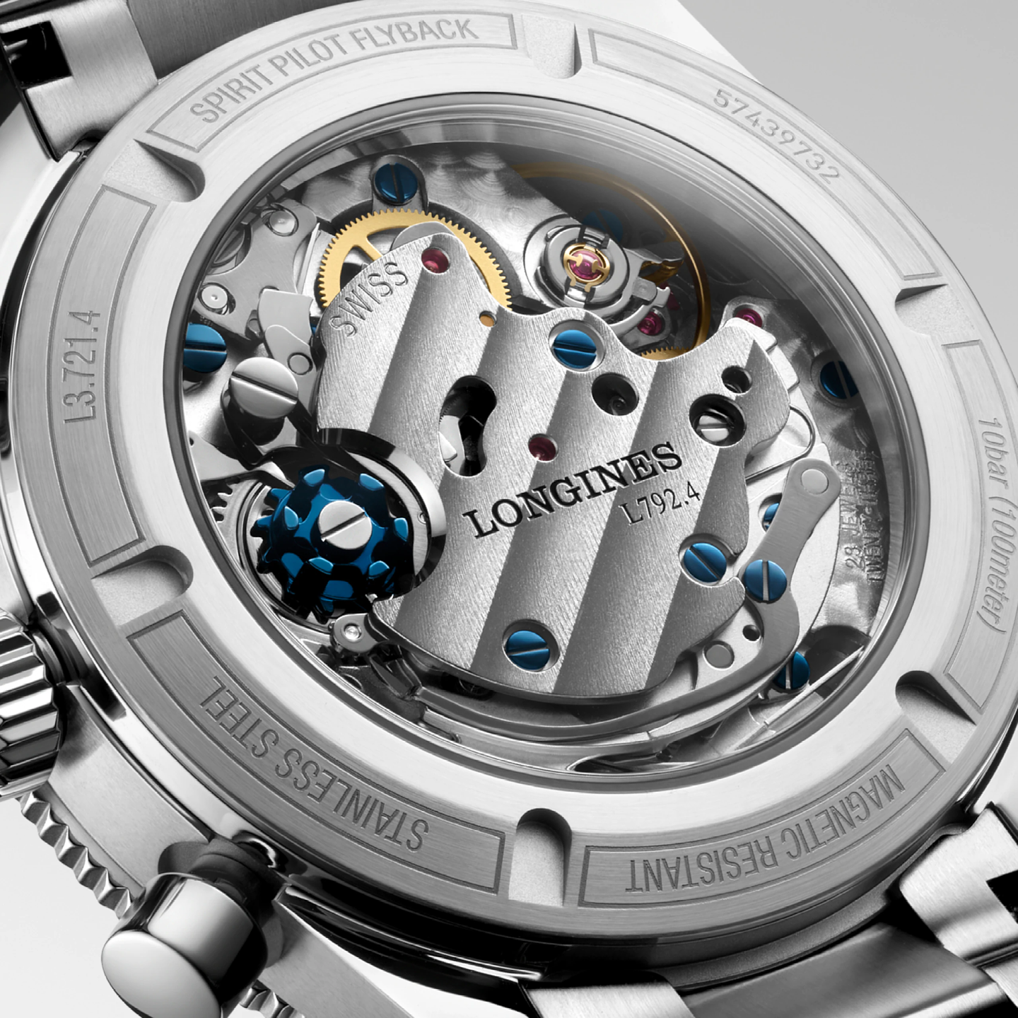 LONGINES SPIRIT FLYBACK L3.721.4.53.6