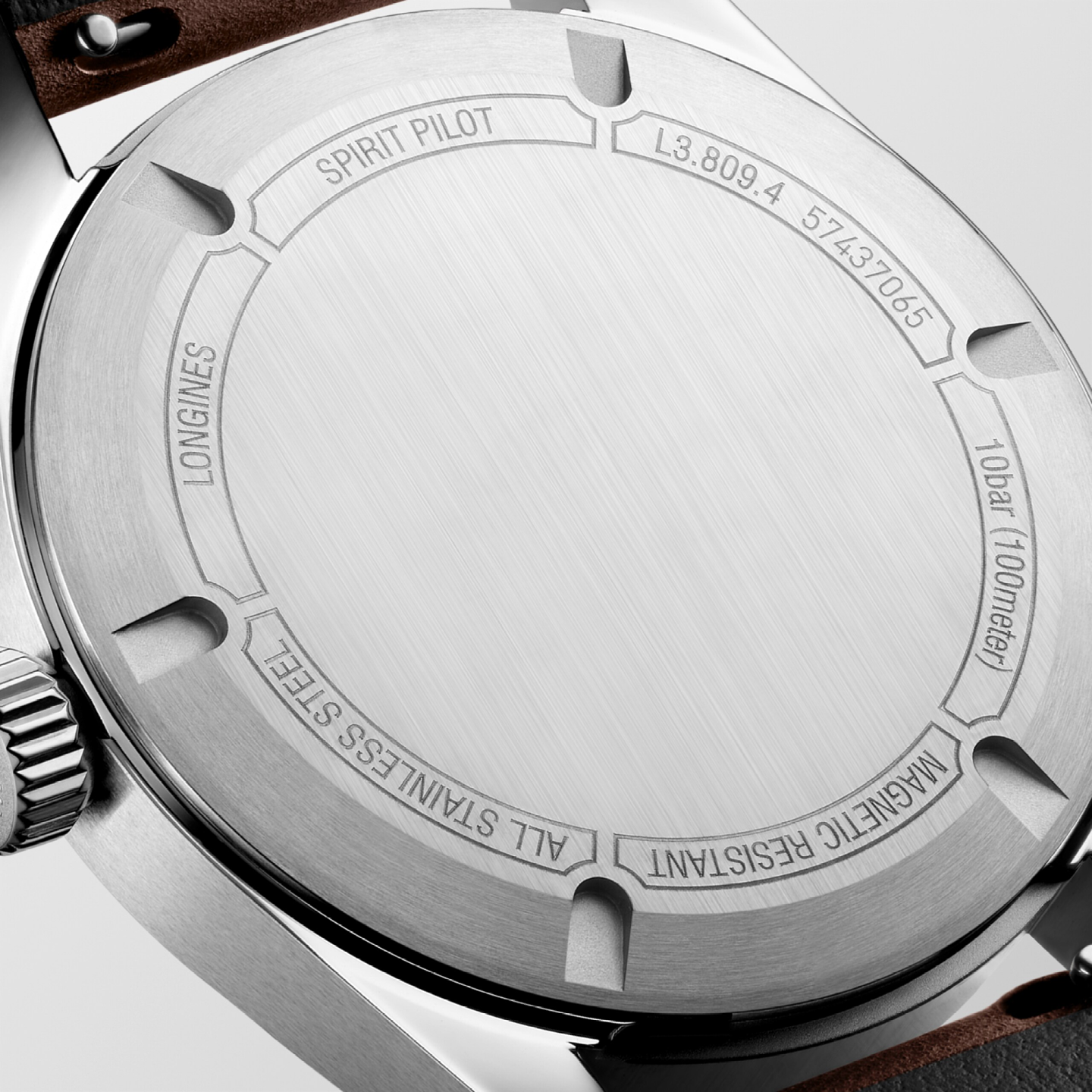 LONGINES SPIRIT PILOT L3.809.4.53.2