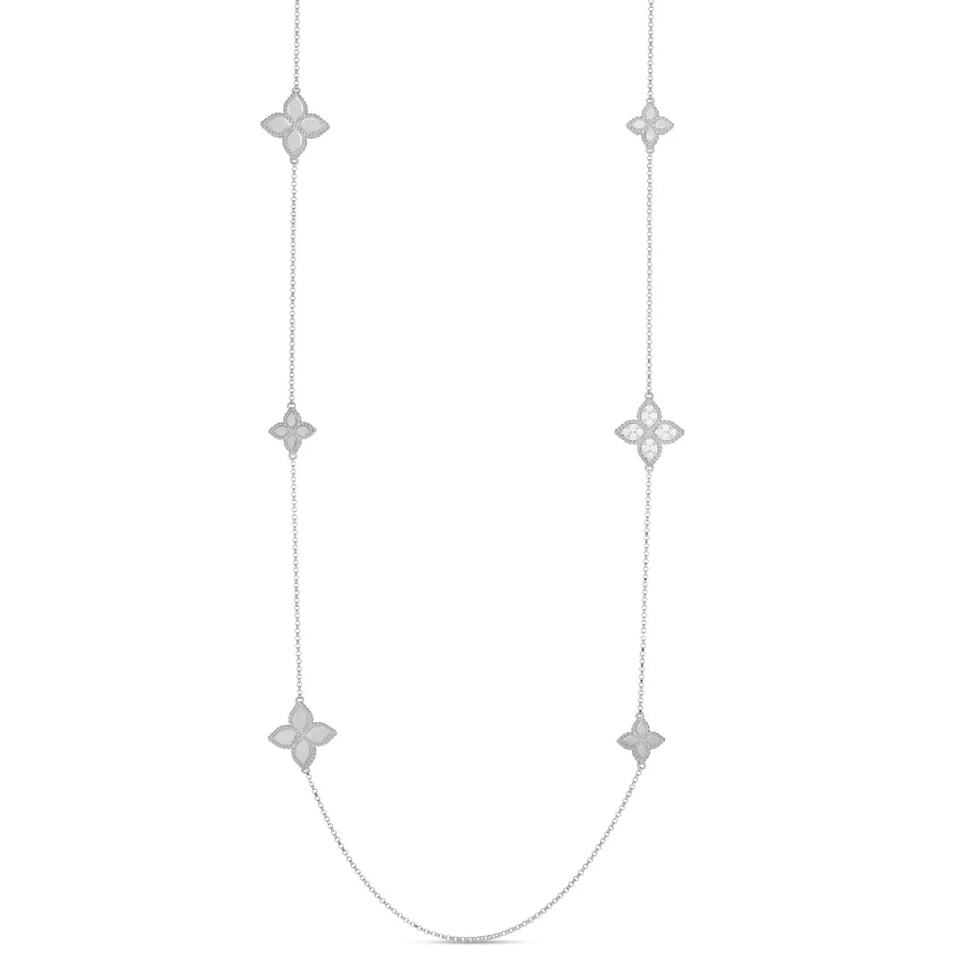 Roberto Coin Princess Flower Necklace ADR777CL0649_YW