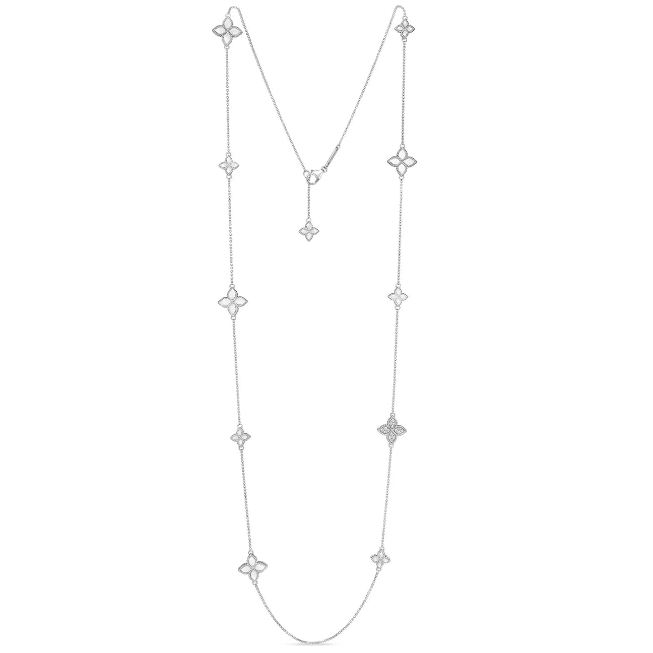 Roberto Coin Princess Flower Necklace ADR777CL0649_YW