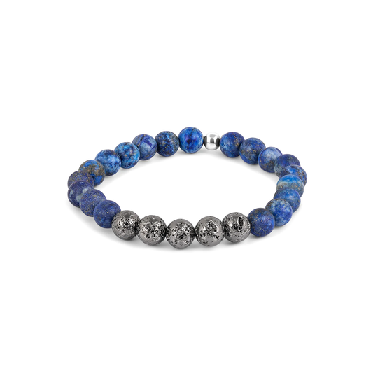 Tateossian Vesuvius Bracelet Lapis Large