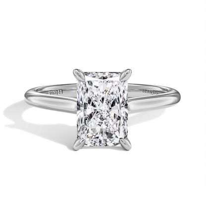 Classic Four Claw Radiant Cut Platinum