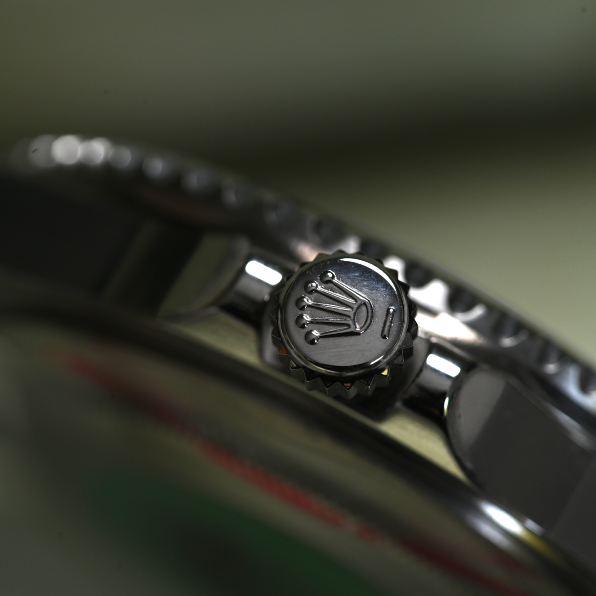 Pre-Owned Rolex GMT Master II "Stick Dial” Coke/Pepsi 16710B