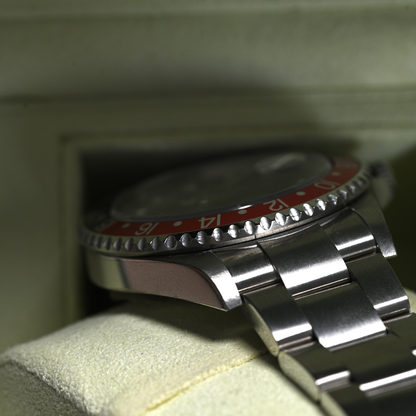 Pre-Owned Rolex GMT Master II "Stick Dial” Coke/Pepsi 16710B
