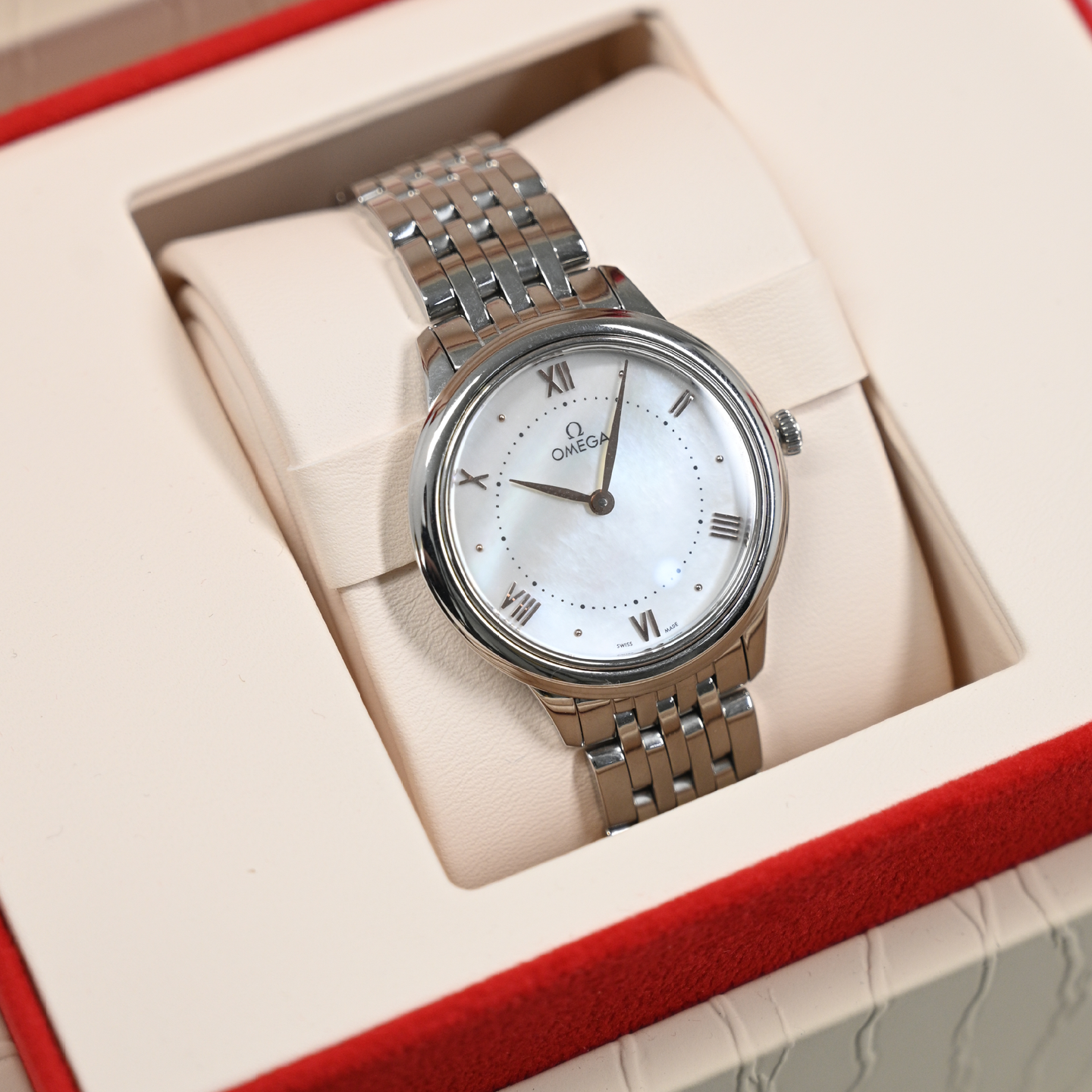 Pre-Owned Omega De Ville Prestige 434.10.30.60.05.001