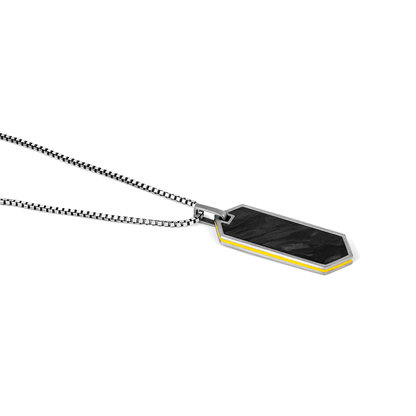 Tateossian Automobili Lamborghini Hex Necklace