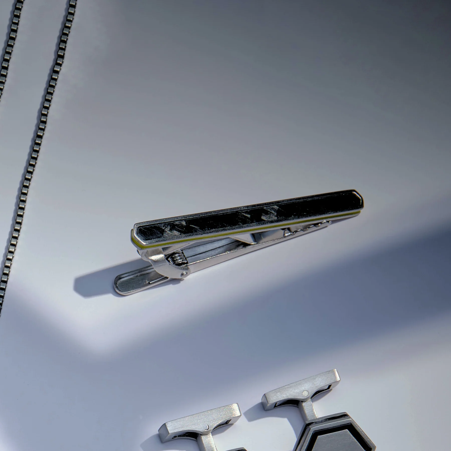 Tateossian Automobili Lamborghini Hex Tie Clip