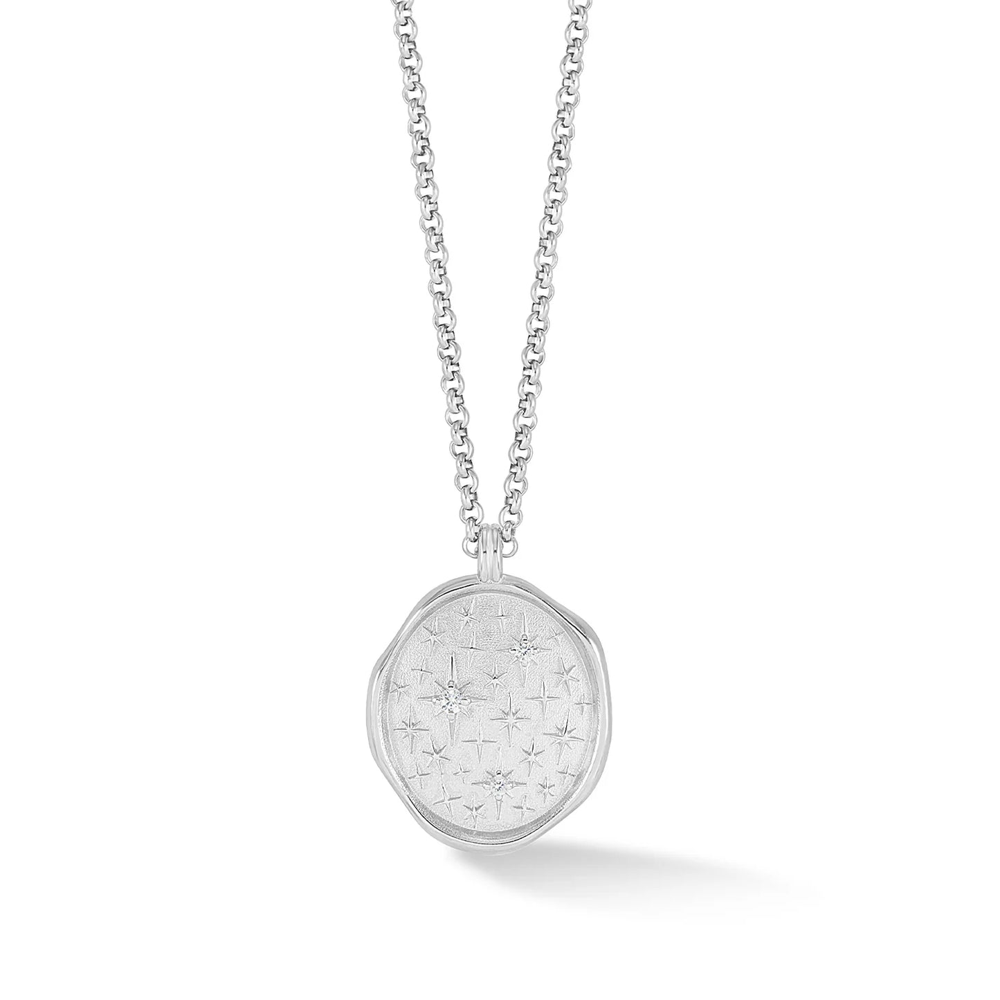 DOWER & HALL Starry Sky Talisman Necklace TSP57-S-18