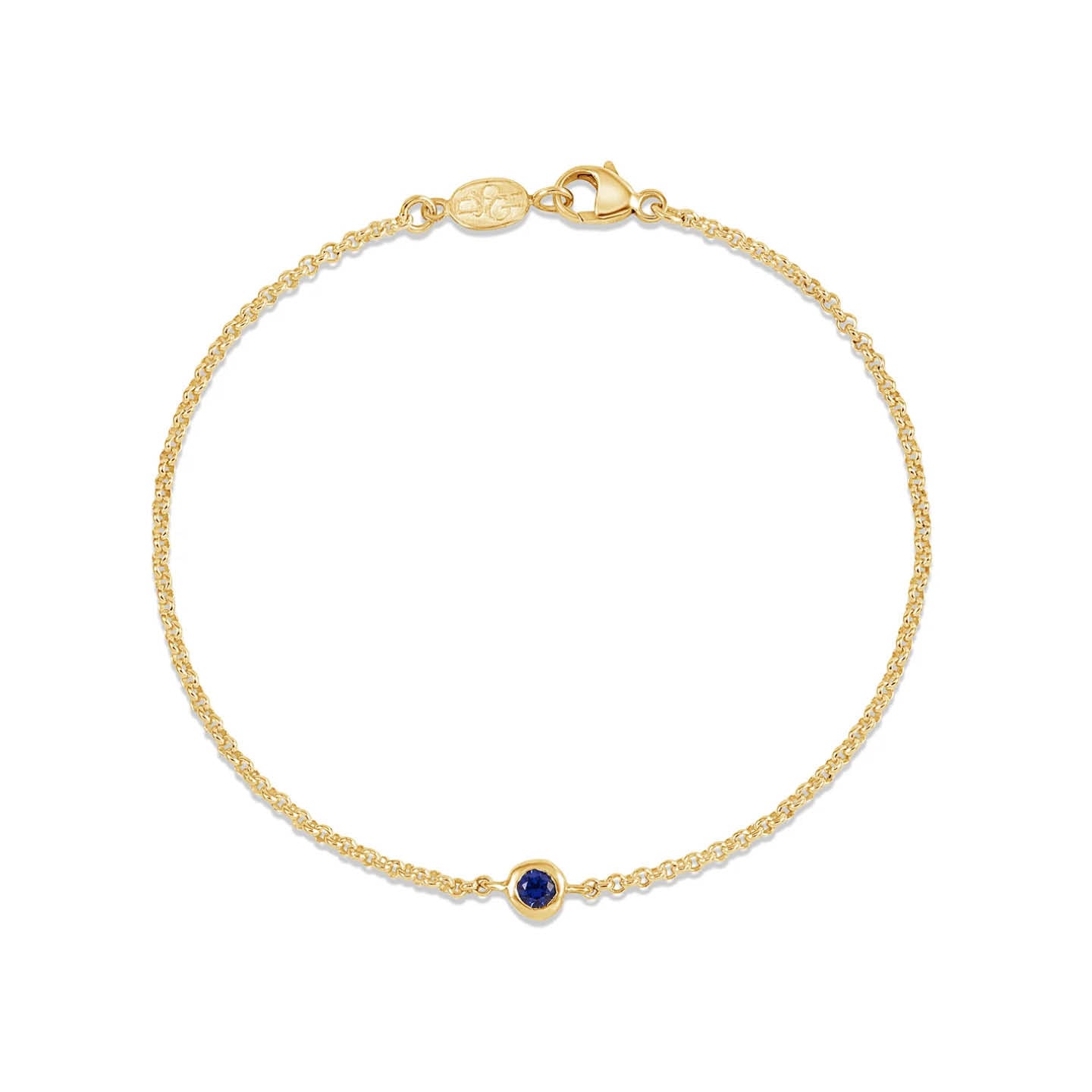 Dower & Hall Dewdrop Chain Bracelet TWB3-V-BSAPP-MED