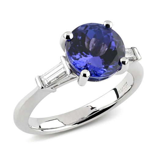 Beards Jewellers Tanzanite & Diamond Ring