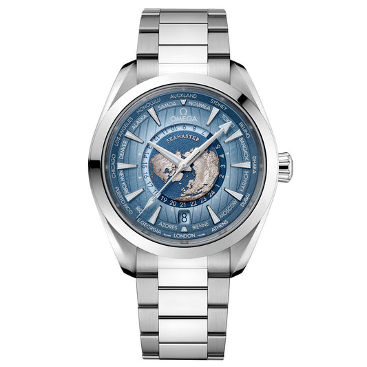 Omega Aqua Terra 150M GMT Worldtimer 220.10.43.22.03.002