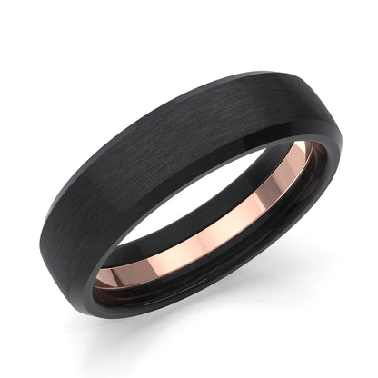 Zedd Pure Zirconium Men's Wedding Band 6mm ZT326/4A