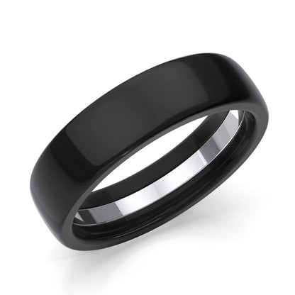 Zedd Pure Zirconium Men's Wedding Band 6mm ZT326