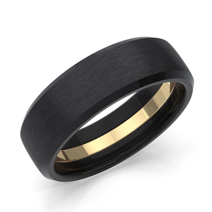 Zedd Pure Zirconium Men's Wedding Band 7mm ZT327/4A
