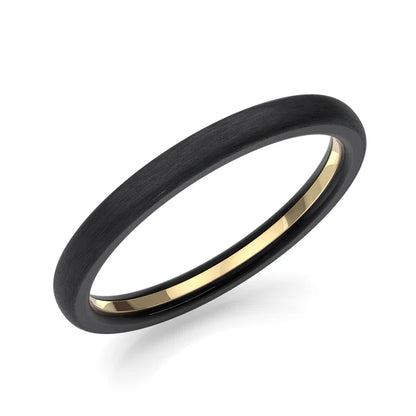 Zedd Pure Zirconium Men's Wedding Band 2.5mm