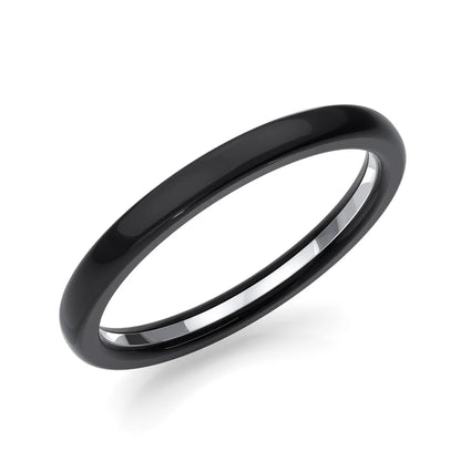 Zedd Pure Zirconium Men's Wedding Band 2.5mm