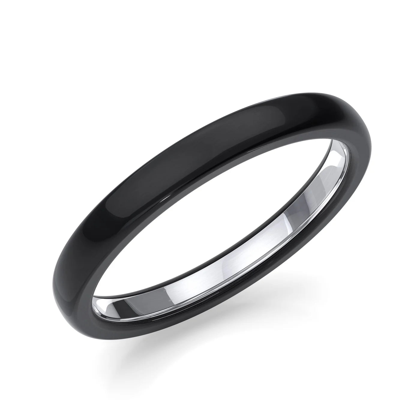 Zedd Pure Zirconium Men's Wedding Band 3mm