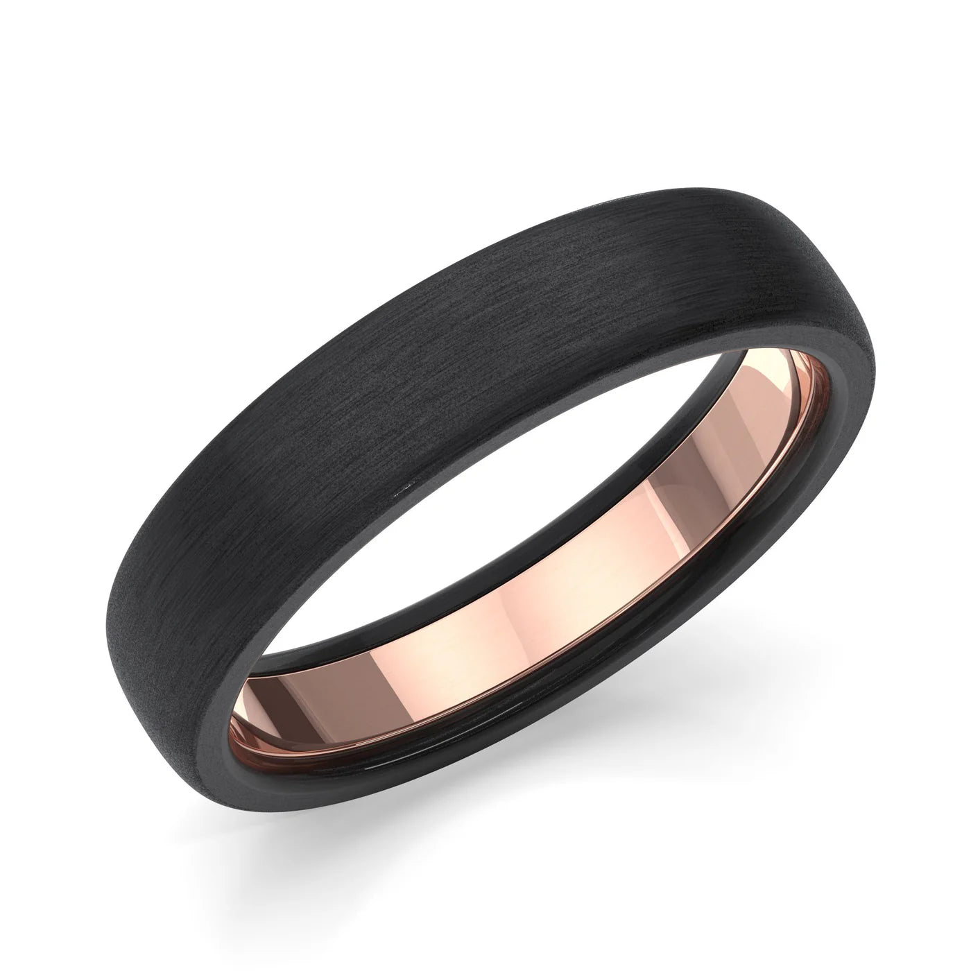 Zedd Pure Zirconium Men's Wedding Band 5mm