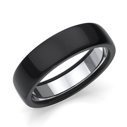 Zedd Pure Zirconium Men's Wedding Band 6mm