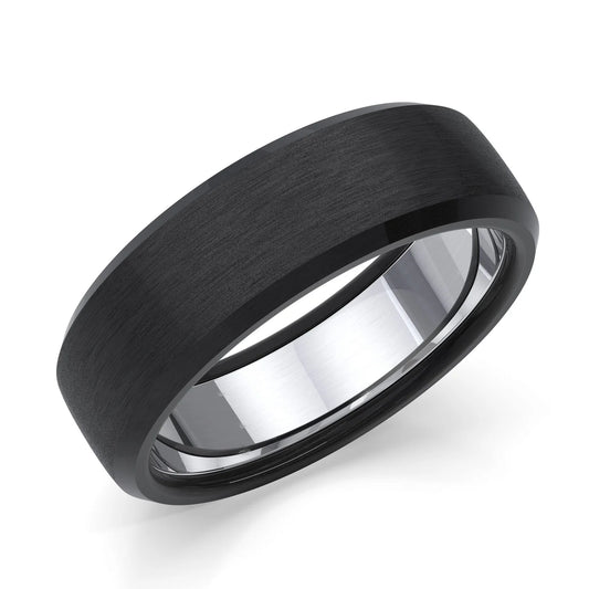 Zedd Pure Zirconium Men's Wedding Band 7mm ZZ327/4A