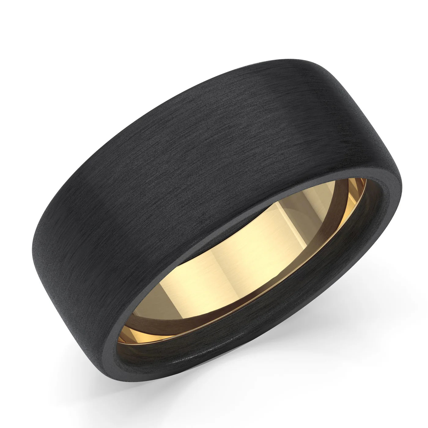 Zedd Pure Zirconium Men's Wedding Band 9mm ZZ329